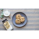 Dark Chocolate and Coconut Cookies