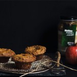 Apple and raisin muffins